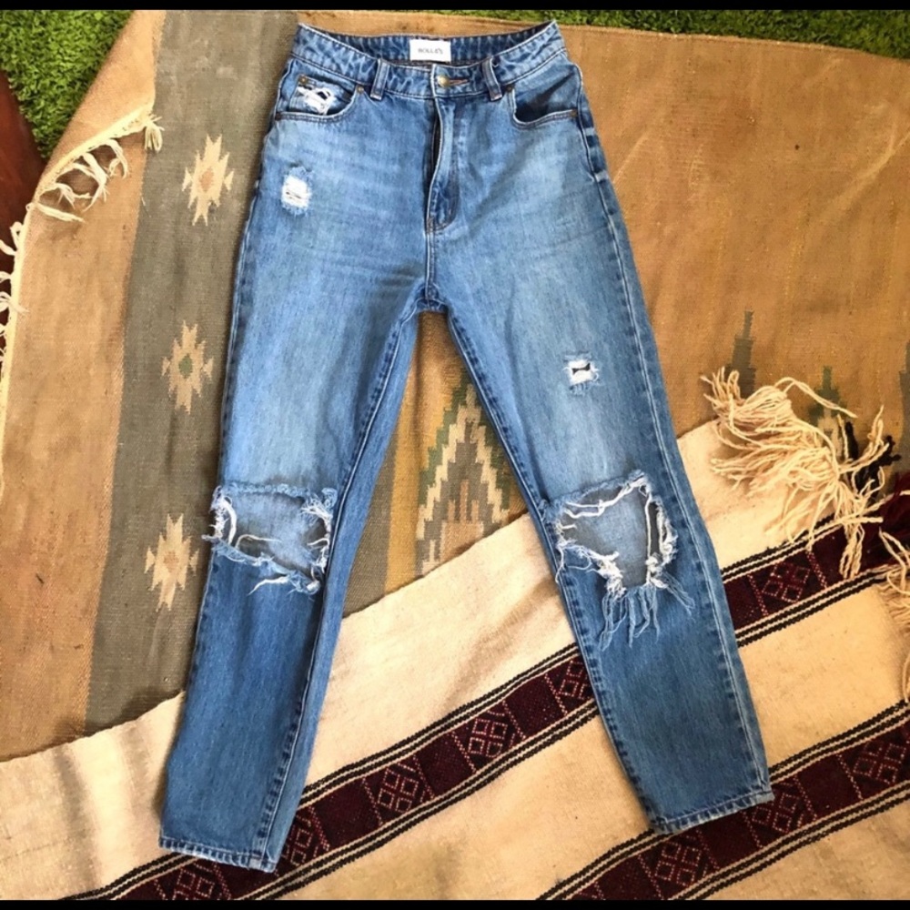 Rolla’s Dusters High Rise Straight Jean